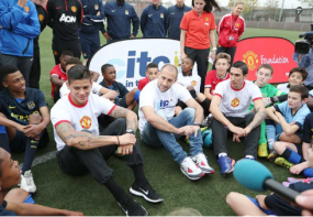 Manchester United Stars into the Campus