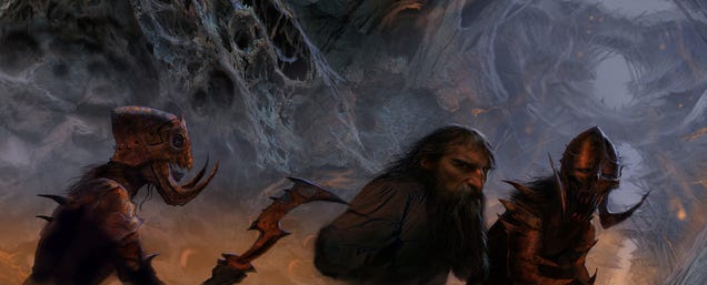 This awesome Hobbit concept art is an expressticket to Middle-Earth
