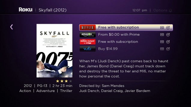 Roku Brings Its Awesome Universal Search to Android and iOS