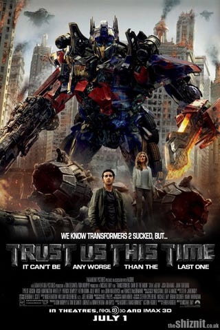 If this summer's movie posters told the truth, they'd look just like this...