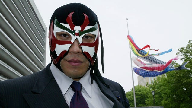 In Japan, Wrestling Masks Aren't Just for Half-Naked Dudes in Boots
