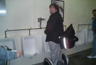 Woz Really Does Everything On His Segway