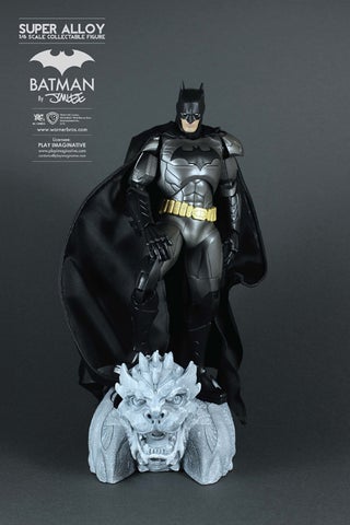 I'm in Love With a Giant Batman Figure That's Made Out of Metal