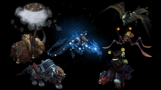 There Are New Mounts Coming to Mists of Pandaria. Like Dragons.