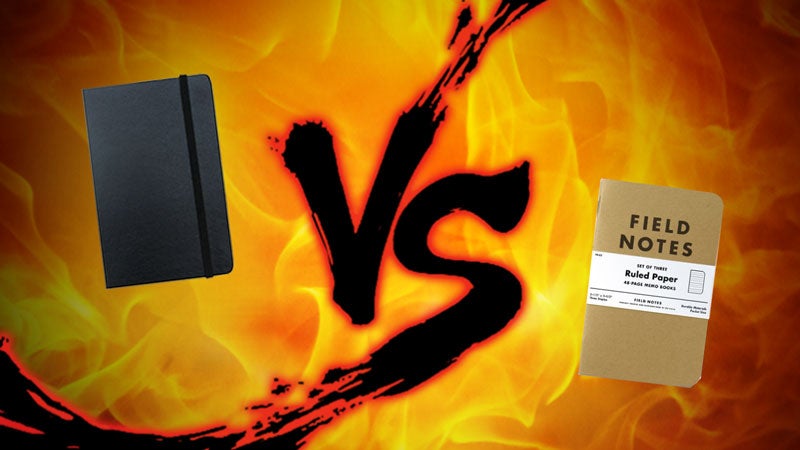 Pocket Paper Notebook Showdown: Moleskine vs. Field Notes