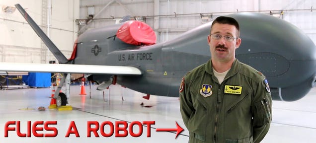 This Man Flies The USAF's 16-Ton Drone With The Click Of A Mouse