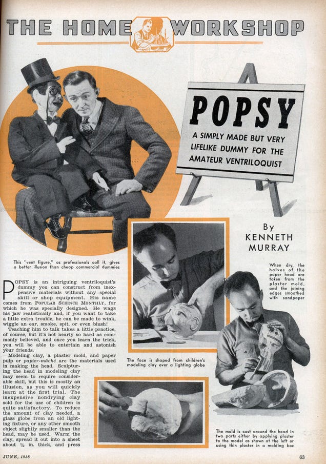 Evil Ventriloquist Dummy Gallery