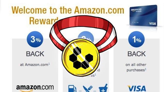 Most Popular Rewards Credit Card: Chase Amazon Rewards Visa
