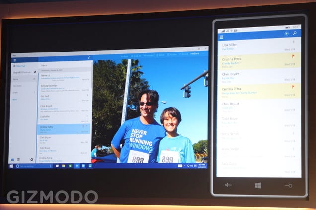 Here's How Windows 10 Apps Will Run Across PCs, Tablets, and Phones