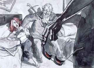 Concept art from the Sandman movie that never was