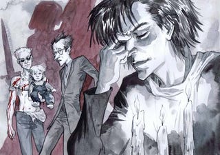 Concept art from the Sandman movie that never was