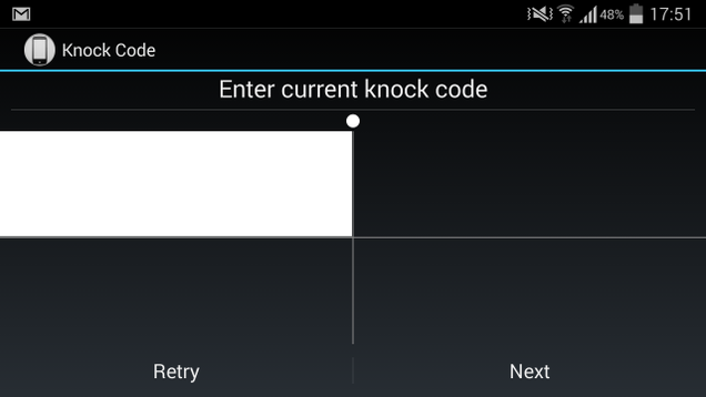 Knock Code Protects your Android from Unauthorized Access