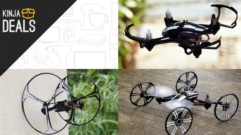 This $46 Camera Drone Can Fly, Drive, and Even Climb