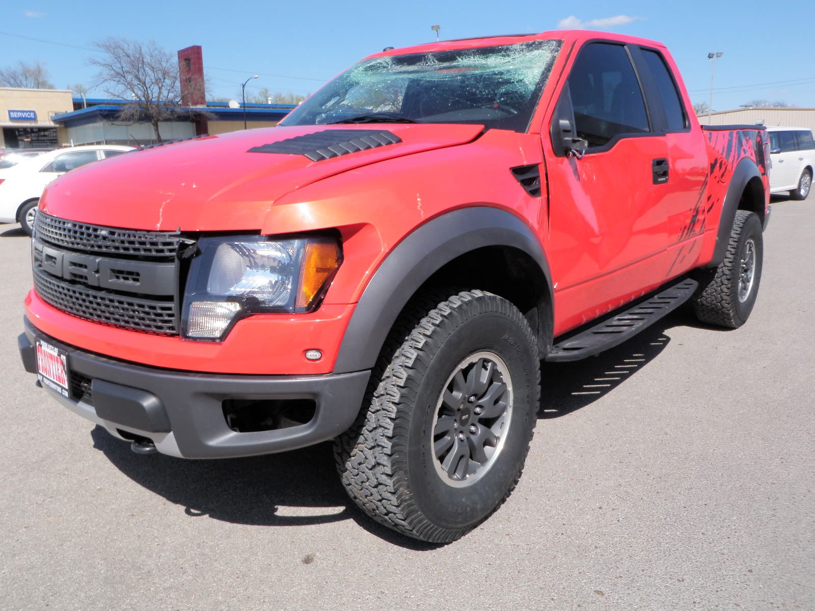 For Sale: One Slightly Rolled Ford F150 Raptor