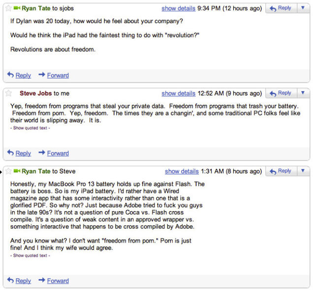 Steve Jobs Offers World 'Freedom From Porn'