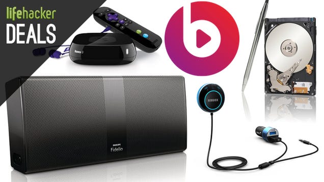 Deals: Bluetooth Everything, 25% off Beats Music, Hybrid Storage, Roku