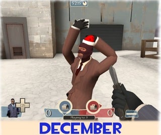 TF2 Spy Crab Calendar Out Now