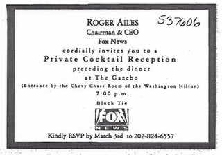 Here's How Roger Ailes 'Watches the Powerful'