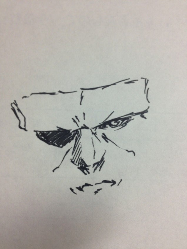 Anyone Can Draw Snake from Metal Gear. Um, Maybe Not.