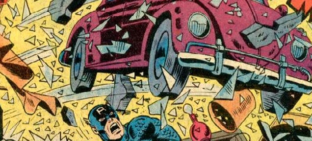 That Time Captain America Fought A Volkswagen Beetle