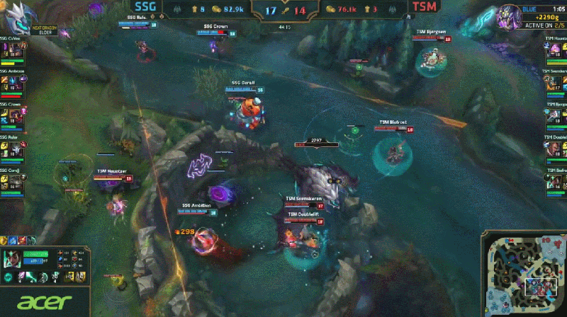 Samsung Galaxy Punishes TSM In Second Meeting At Worlds 2016