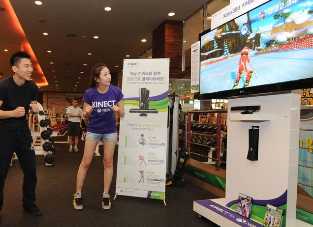 Korean Gyms Subjected to Kinect