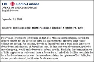 Canadian Media Ombudsman Defends 'Sexual Adequacy Of Republican Men'