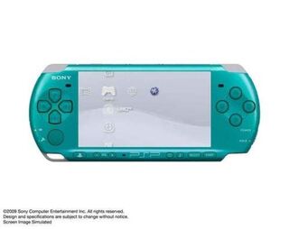 PSP-3000 Goes Blossom Pink, Turquoise Green