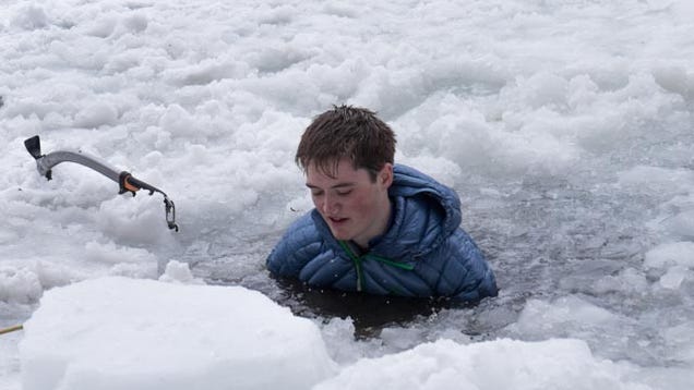 We Tested Waterproof Down By Jumping in a Frozen Lake