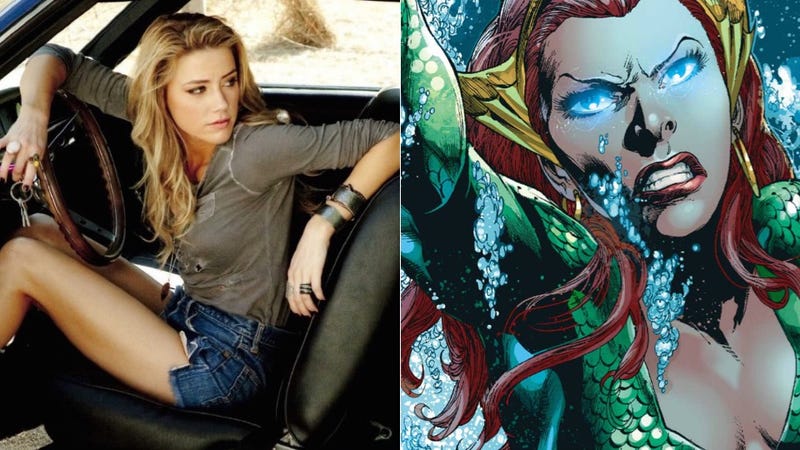 The Aquaman Movie Wants to Crown Amber Heard as Queen of Atlantis