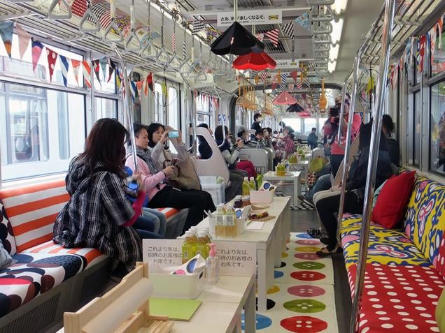 Japan's Ikea Monorail Is Filled with Ikea Crap