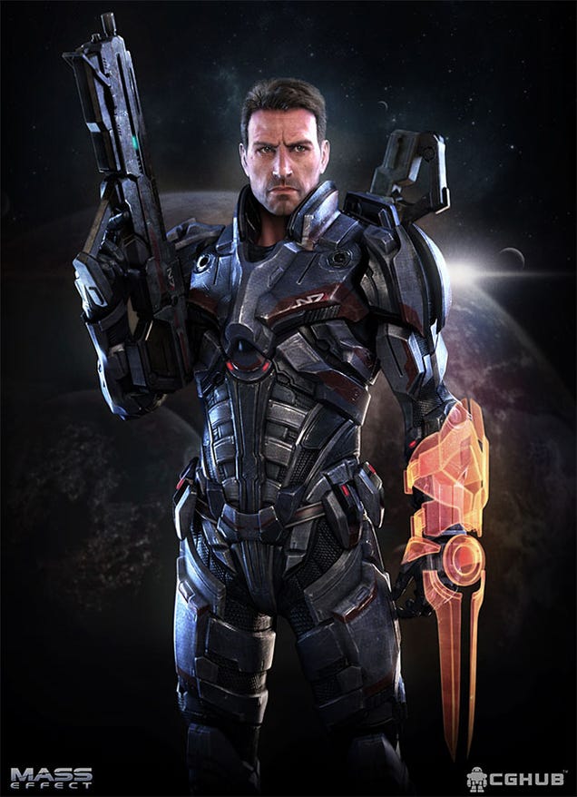 The (Fake) Mass Effect Characters Of The Future Are An Amazing Sight