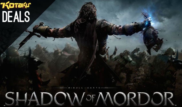 Shadow of Mordor, Your New Gaming Laptop, and More Deals
