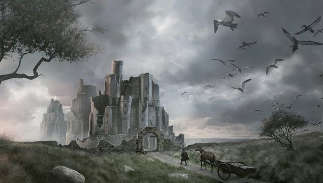 Game of Thrones concept art provides a raven's eye view of Westeros and beyond