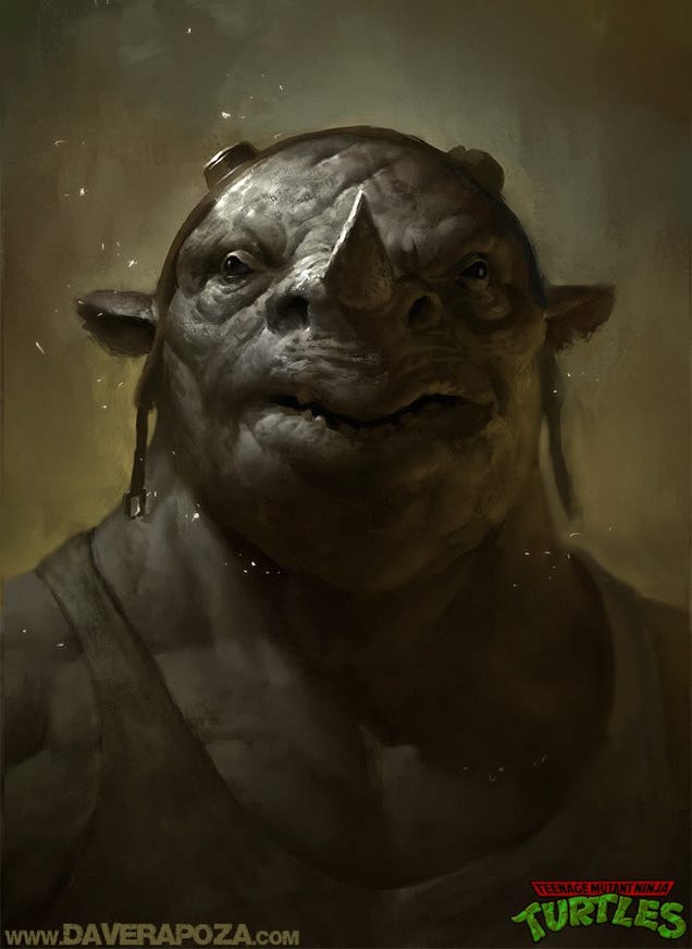 Astounding Teenage Mutant Ninja Turtles art brings the cartoon heroes to grim reality