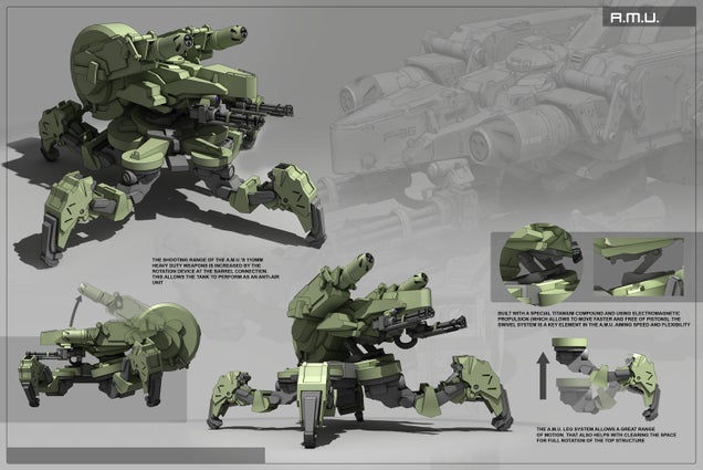 A StarCraft II Marine Won't Shoot Monsters This Pretty