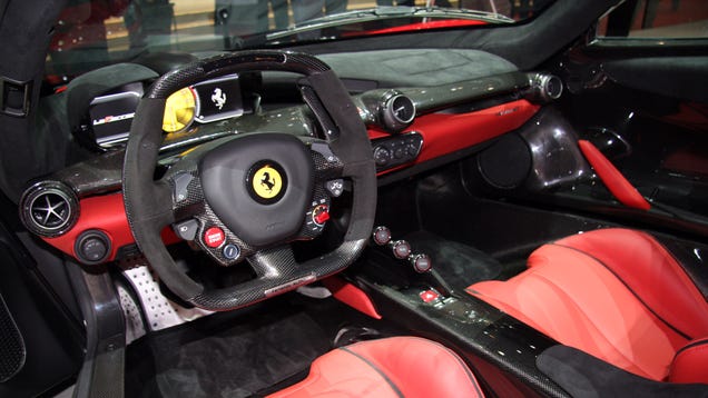This Is The Lamborghini Veneno's Interior