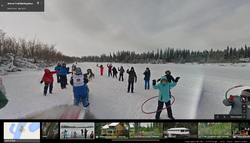 Experience The Alaskan Iditarod Through Google Street View From The Comfort Of Your Bed