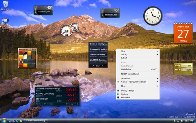 Windows 7 Walkthrough, Boot Video and Impressions