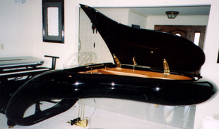 futuristic schimmel piano
