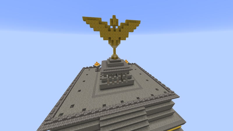 The Great Pyramid from Game of Thrones, Recreated in Minecraft