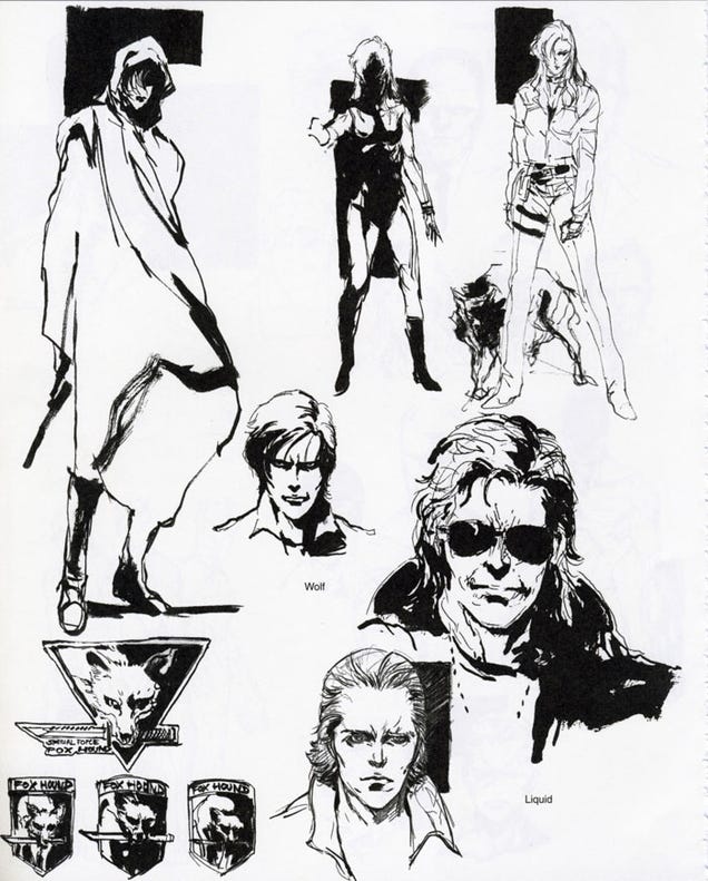 Metal Gear Ain't Metal Gear Without Yoji Shinkawa's Iconic Art