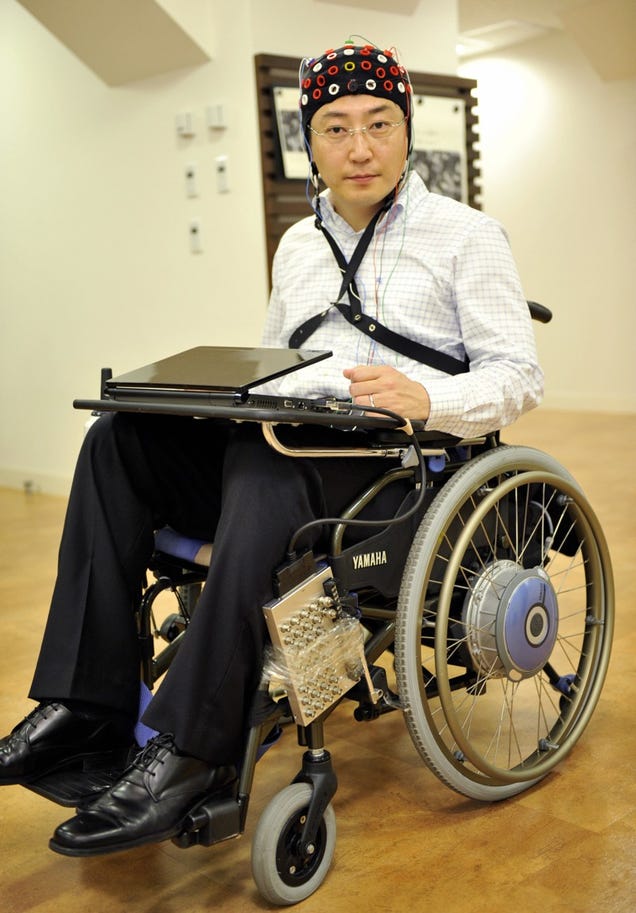 toyota brain controlled wheelchair #5