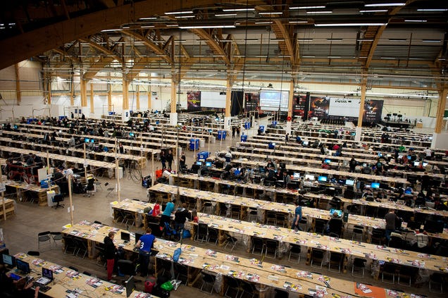 The Sights, Lights (and Imagined Smells) of the World's Biggest LAN Party