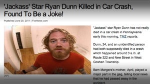 Jackass star Ryan Dunn dies in car accident