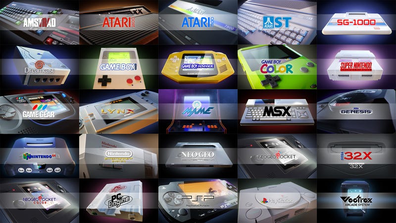 This Tiny Gaming Console Can Play Retro Games From 28 Different Systems Gizmodo Uk