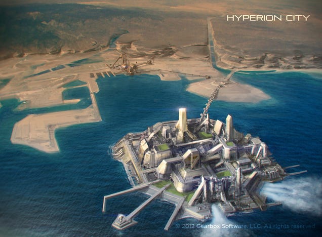 Some of The Concept Art Behind Borderlands 2