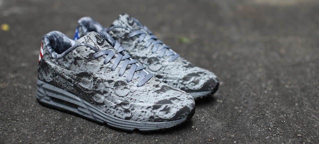 These lunar shoes make you feel like you're walking on the moon