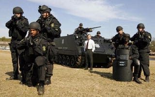Rambo P. Coltrane: South Carolina Sheriff Invests In APC Armed With .50-cal Machine Gun