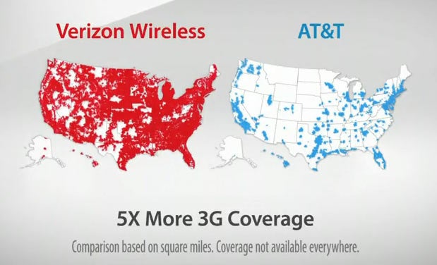 Atandt Suing Verizon Because Map Ad Is Confusing To Dumb People And